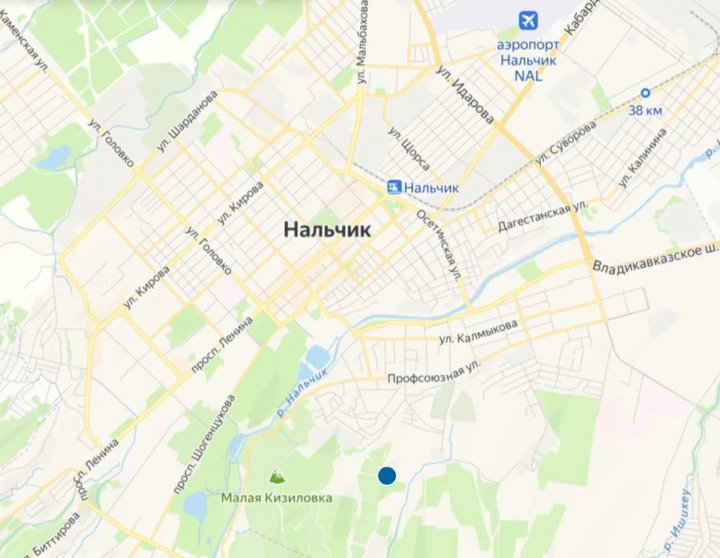 Земельный участок, площадью 755 кв. м, г. Нальчик, кп Вольный Аул, КБР